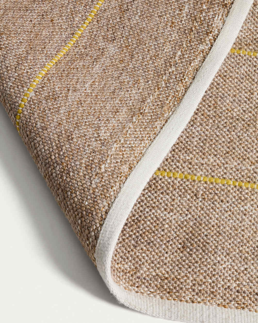 Tapis Denu 100 % PET beige 200 x 300 cm - view 6