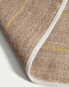 Tapis Denu 100 % PET beige 200 x 300 cm - view 6