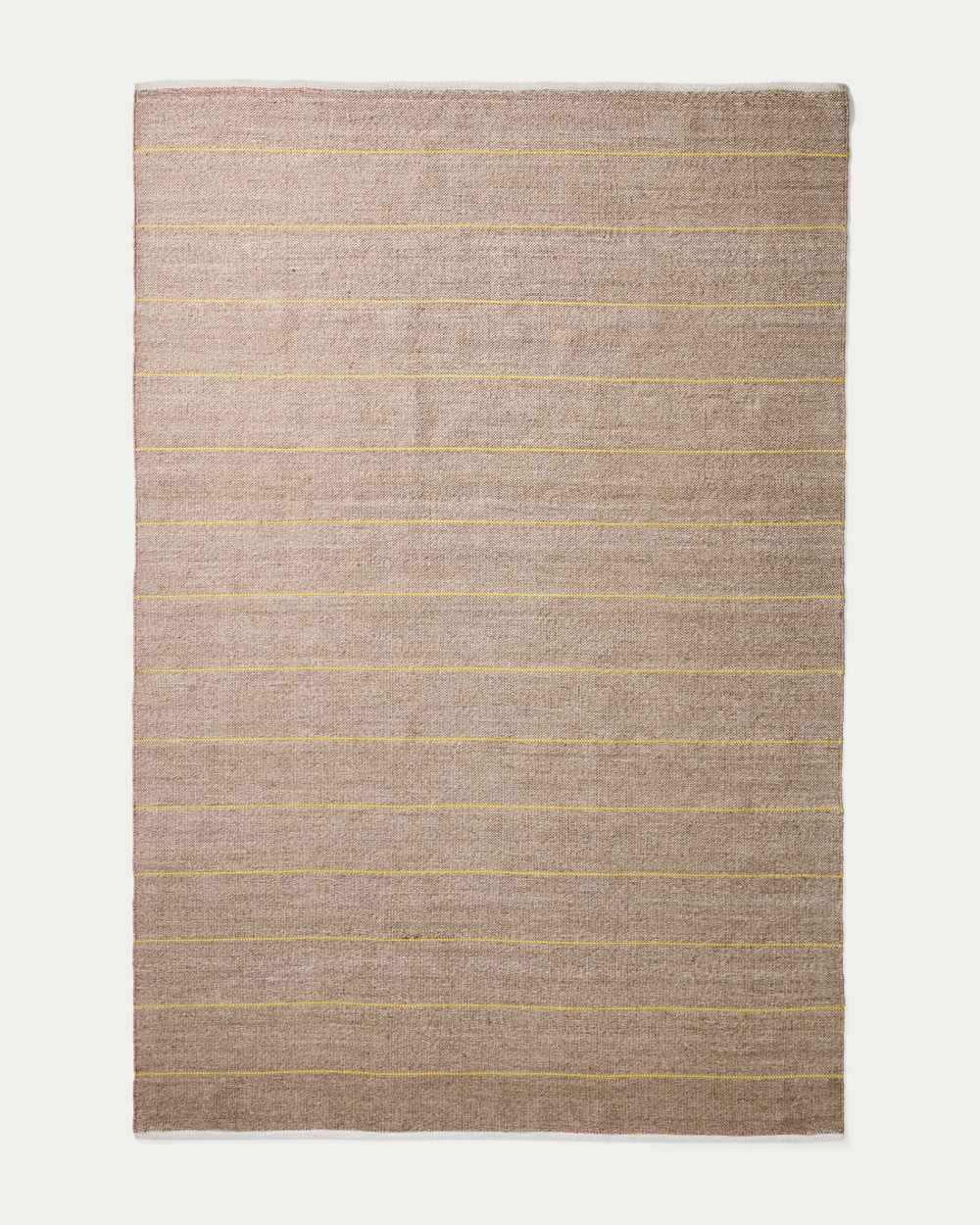 Tapis Denu 100 % PET beige 200 x 300 cm