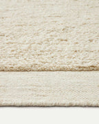 Tapis Marely en laine blanc 200 x 300 cm - view 4