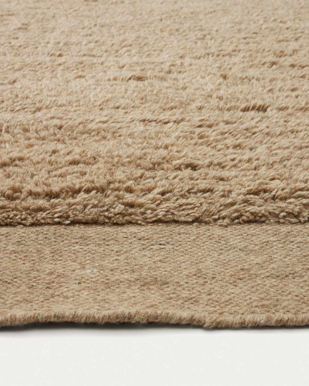 Tapis  Marely en laine beige 160 x 230 cm - view 4