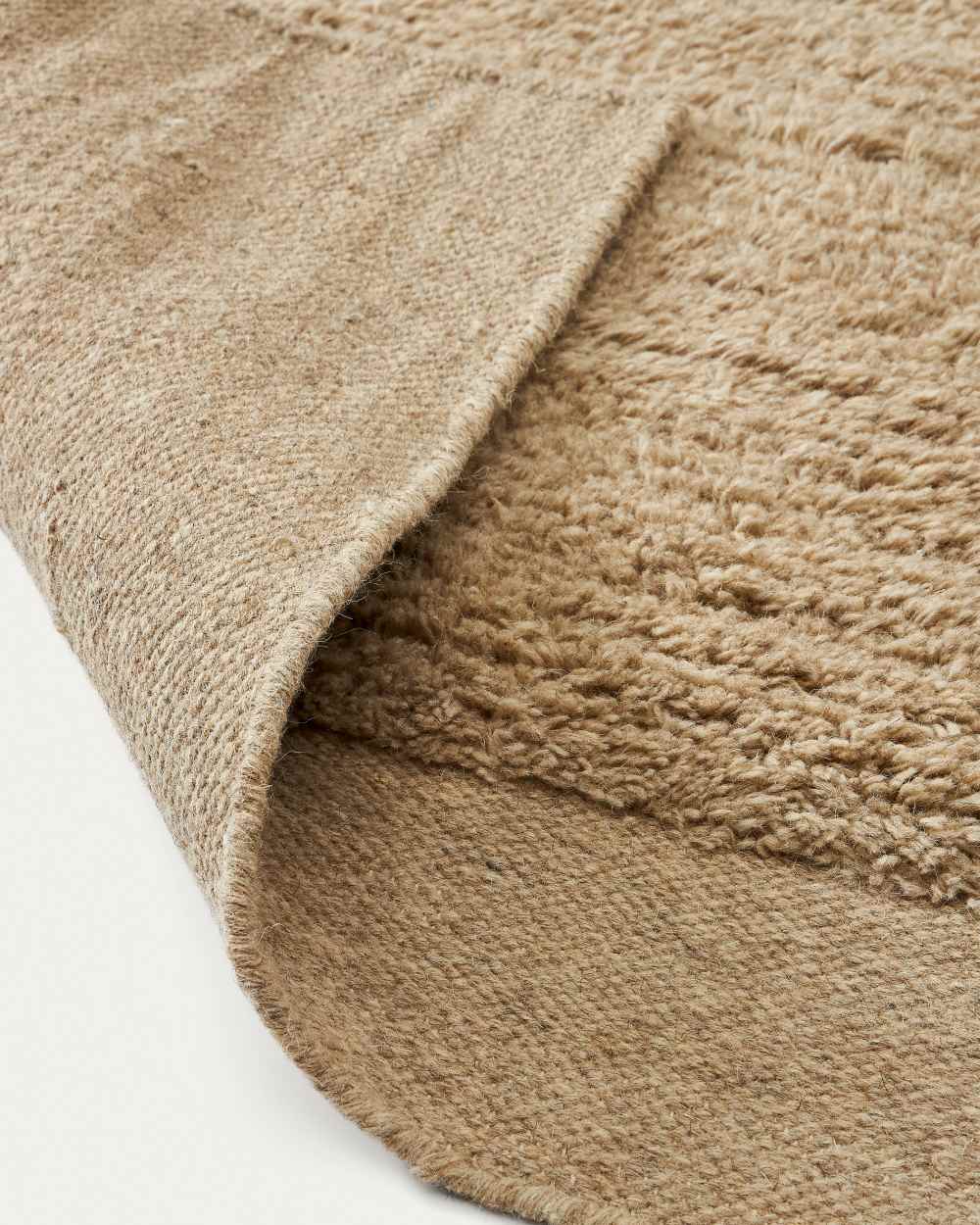 Tapis  Marely en laine beige 160 x 230 cm - view 5