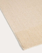 Tapis Esola en laine beige 200 x 300 cm - view 3