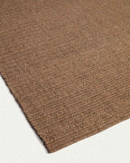 Tapis Imerna en mélange de laine marron 200 x 300 cm - view 3