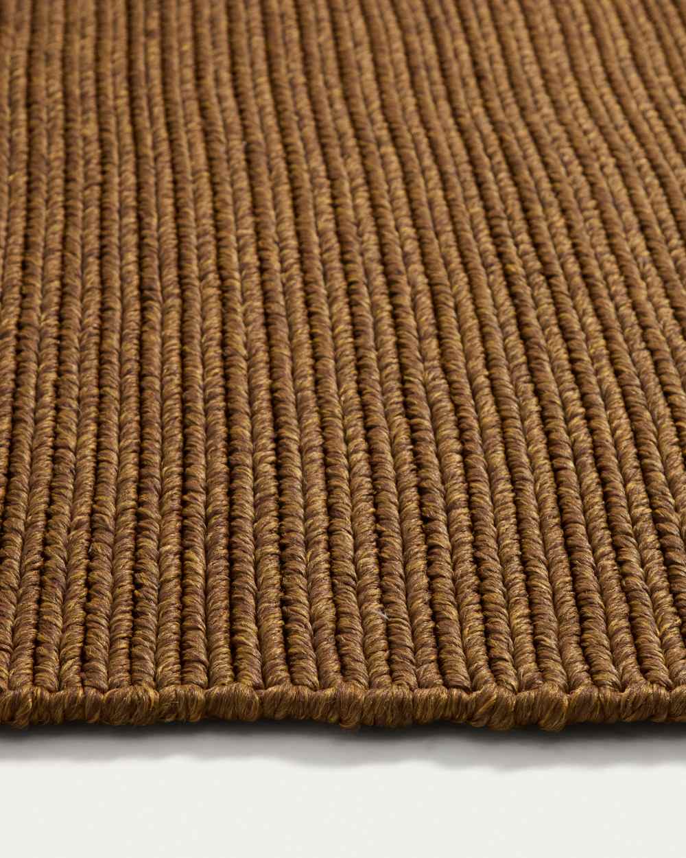 Tapis Turiane en fibres synthétiques marron 160 x 230 cm - view 4