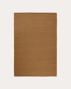 Tapis Turiane en fibres synthétiques marron 160 x 230 cm